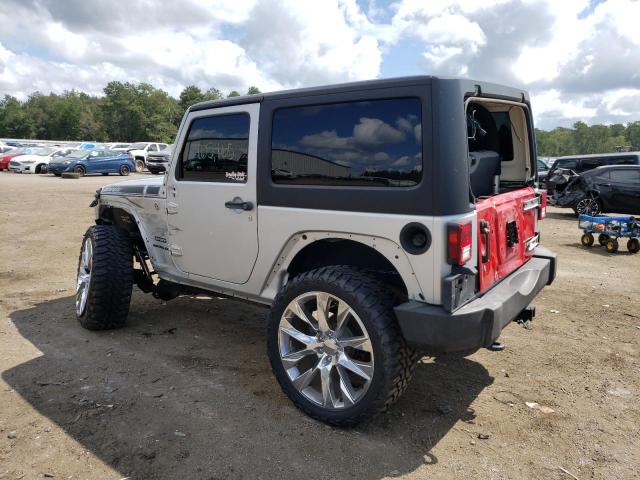 1J4AA2D11AL140973 - 2010 JEEP WRANGLER S SILVER photo 3