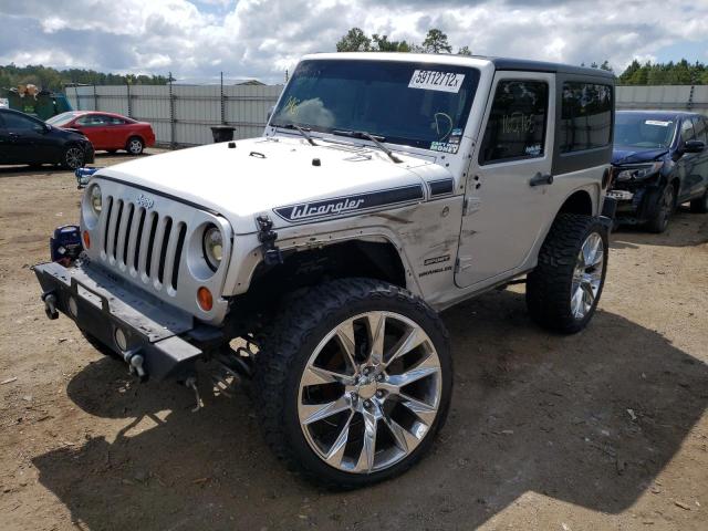 1J4AA2D11AL140973 - 2010 JEEP WRANGLER S SILVER photo 9