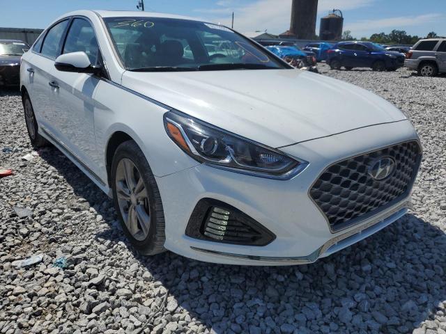 5NPE34AF5KH820782 - 2019 HYUNDAI SONATA LIM WHITE photo 1