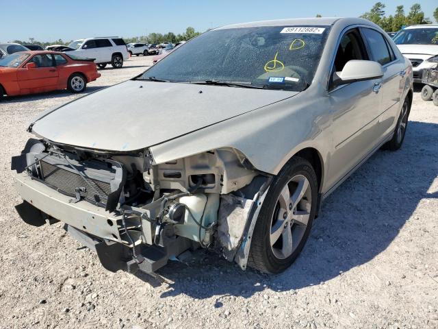 1G1ZC5E08CF217763 - 2012 CHEVROLET MALIBU 1LT ოქროსფერი ფოტო 2
