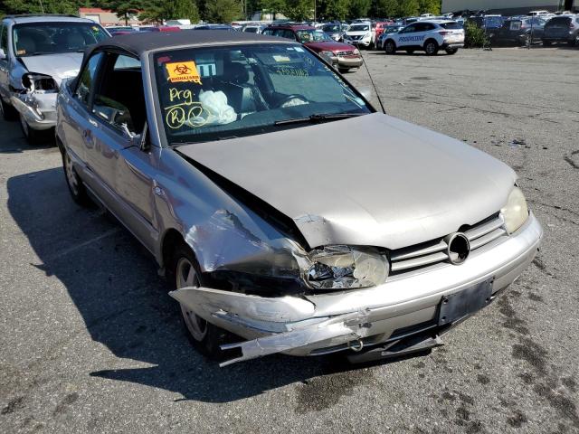 3VWDC21VXYM801314 - 2000 VOLKSWAGEN CABRIO GLS SILVER photo 1