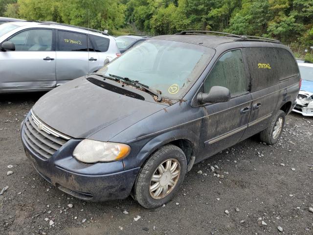 2A4GP54L17R209785 - 2007 CHRYSLER TOWN AND C BLUE photo 2