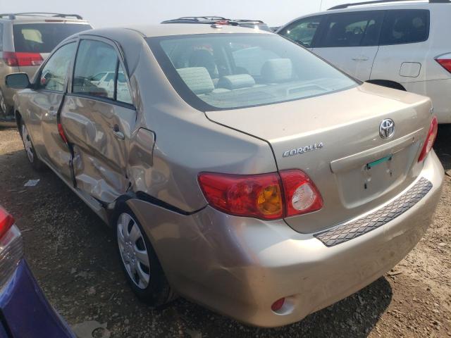 1NXBU4EE1AZ267677 - 2010 TOYOTA CORROLLA S GOLD photo 3