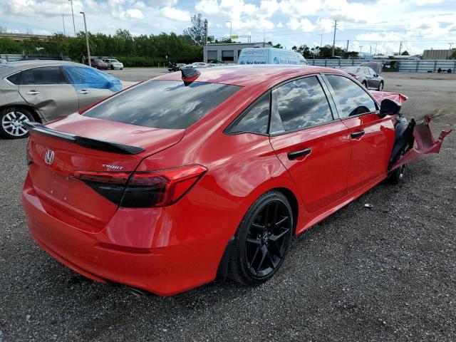 2HGFE2F50NH521542 - 2022 HONDA CIVIC SPOR RED photo 4