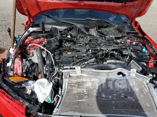 2HGFE2F50NH521542 - 2022 HONDA CIVIC SPOR RED photo 7