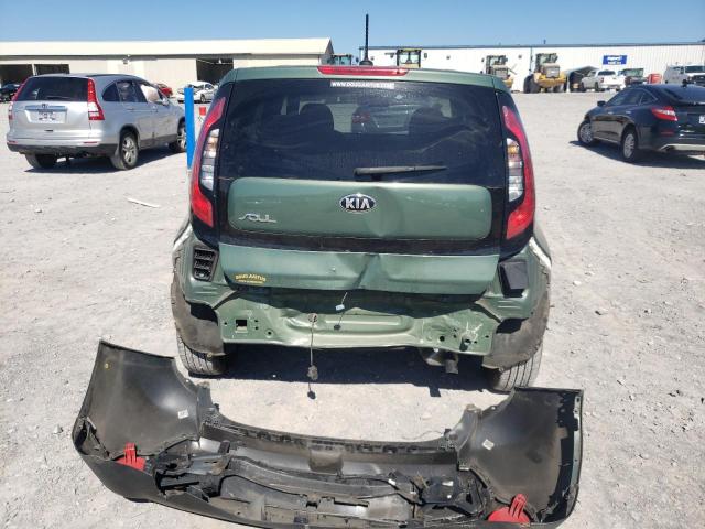 KNDJN2A28E7002000 - 2014 KIA SOUL GREEN photo 9