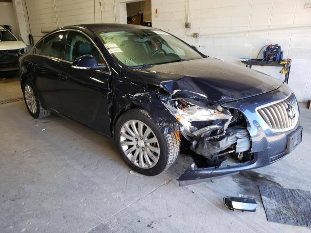 2G4GR5EK8C9189045 - 2012 BUICK REGAL PURPLE photo 1