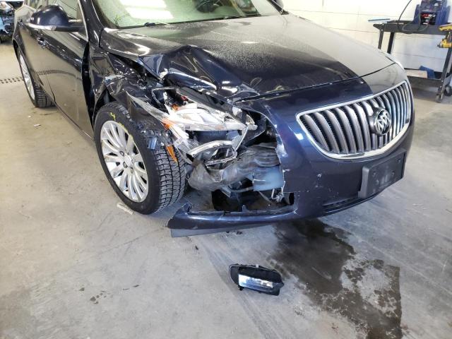 2G4GR5EK8C9189045 - 2012 BUICK REGAL PURPLE photo 9