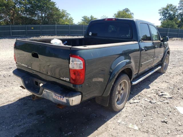 5TBET34176S516582 - 2006 TOYOTA TUNDRA DOU GREEN photo 4