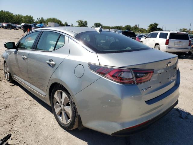 KNAGN4AD7G5098365 - 2016 KIA OPTIMA HYB SILVER photo 3