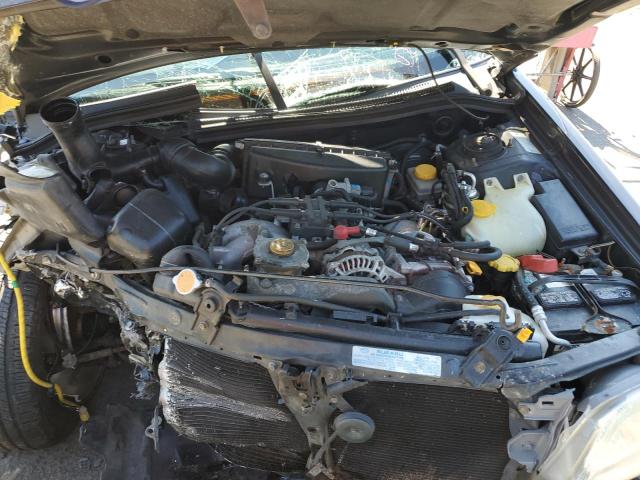 JF1SF65642H729183 - 2002 SUBARU FORESTER S BLACK photo 7