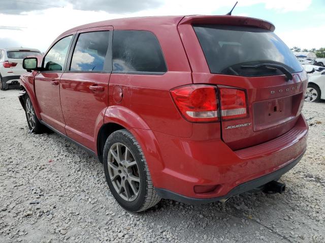 3C4PDCEG7JT352510 - 2018 DODGE JOURNEY GT RED photo 3