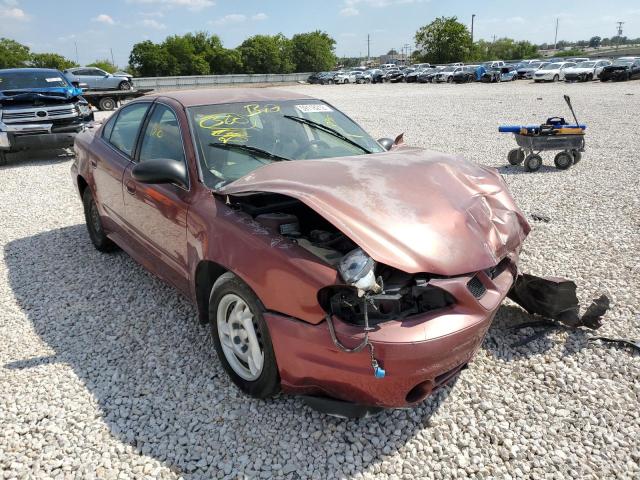 1G2NE52F03C126338 - 2003 PONTIAC GRAND AM S MAROON photo 1