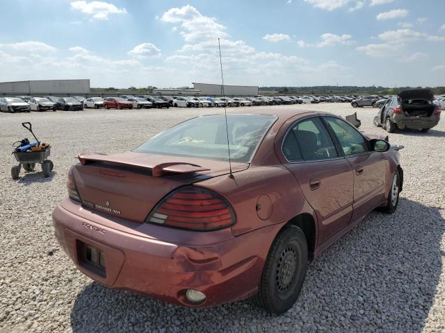 1G2NE52F03C126338 - 2003 PONTIAC GRAND AM S MAROON photo 4