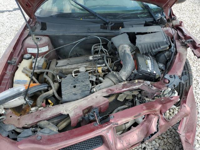1G2NE52F03C126338 - 2003 PONTIAC GRAND AM S MAROON photo 7