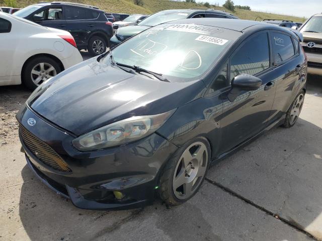 3FADP4GX1GM107823 - 2016 FORD FIESTA ST BLACK photo 2