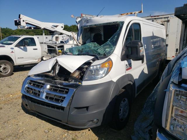 3C6TRVAG2HE517984 - 2017 RAM PROMASTER WHITE photo 2