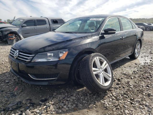 1VWBT7A31EC092093 - 2014 VOLKSWAGEN PASSAT SE BLACK photo 2