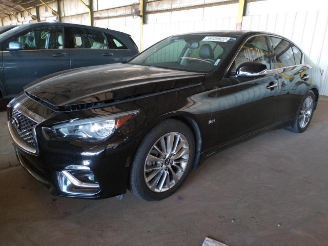 JN1EV7AP4KM514881 - 2019 INFINITI Q50 LUXE BLACK photo 2