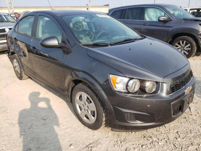 1G1JA5SH9G4174386 - 2016 CHEVROLET SONIC LS SILVER photo 1