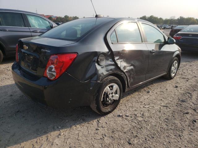 1G1JA5SH9G4174386 - 2016 CHEVROLET SONIC LS SILVER photo 4