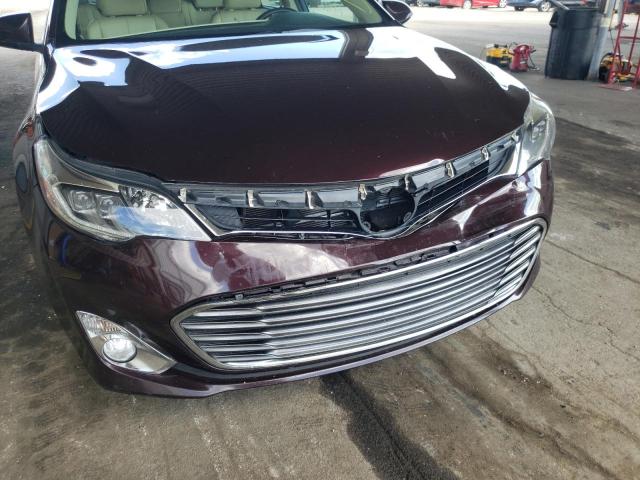 4T1BD1EBXEU029823 - 2014 TOYOTA AVALON HYB BURGUNDY photo 9