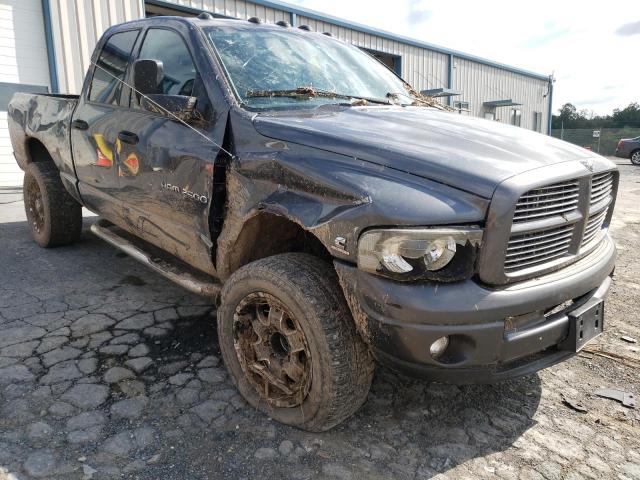 3D7KU28683G827915 - 2003 DODGE RAM 2500 S GRAY photo 1