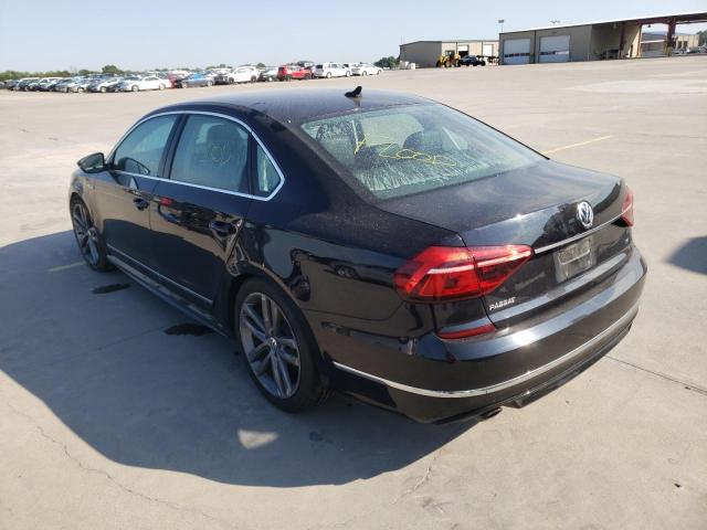 1VWDT7A35HC041533 - 2017 VOLKSWAGEN PASSAT R-L BLACK photo 3