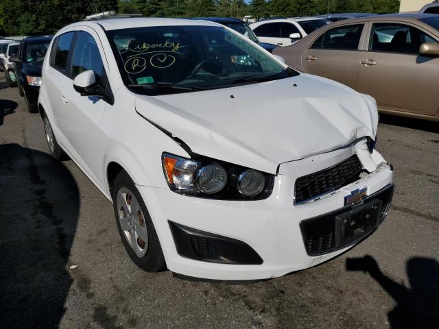 1G1JA6SGXG4168013 - 2016 CHEVROLET SONIC LS WHITE photo 1
