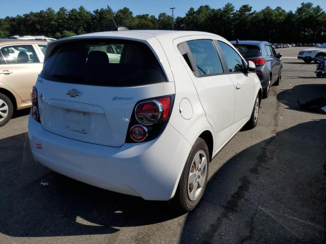 1G1JA6SGXG4168013 - 2016 CHEVROLET SONIC LS WHITE photo 4