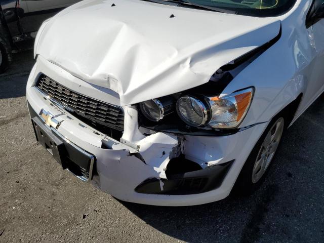 1G1JA6SGXG4168013 - 2016 CHEVROLET SONIC LS WHITE photo 9