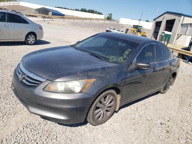 1HGCP2F84BA021840 - 2011 HONDA ACCORD EXL GRAY photo 2