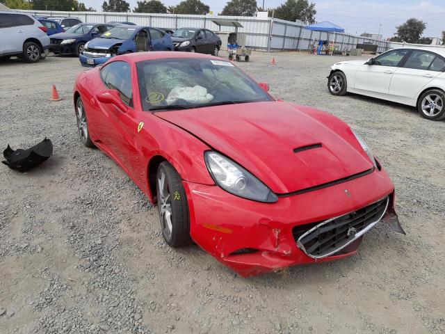 ZFF65TJA6C0186394 - 2012 FERRARI CALIFORNIA RED photo 1