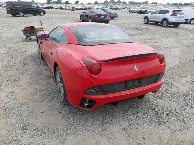 ZFF65TJA6C0186394 - 2012 FERRARI CALIFORNIA RED photo 3