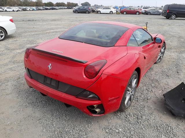 ZFF65TJA6C0186394 - 2012 FERRARI CALIFORNIA RED photo 4