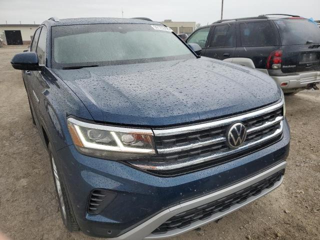 1V2MC2CA2LC204695 - 2020 VOLKSWAGEN ATLAS CROS BLUE photo 9