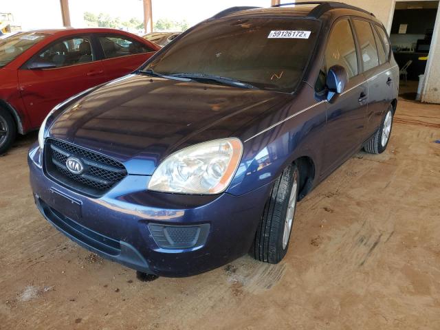 KNAFG526887163211 - 2008 KIA RONDO LX BLUE photo 2