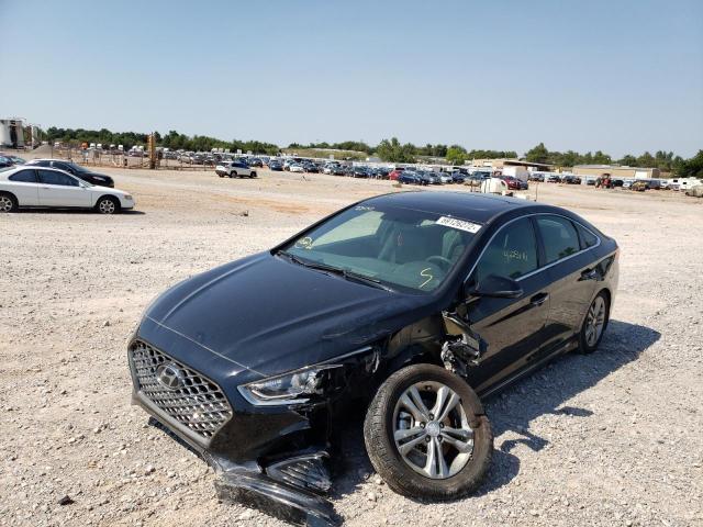 5NPE34AF7KH778311 - 2019 HYUNDAI SONATA LIM BLACK photo 2