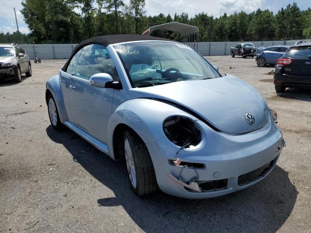 3VWRF31Y89M409754 - 2009 VOLKSWAGEN NEW BEETLE 蓝色 照片 1