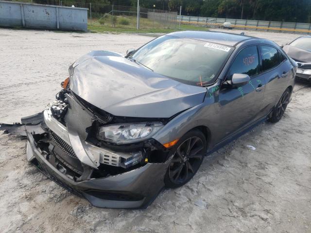 SHHFK7H47HU211941 - 2017 HONDA CIVIC SPOR CHARCOAL photo 2