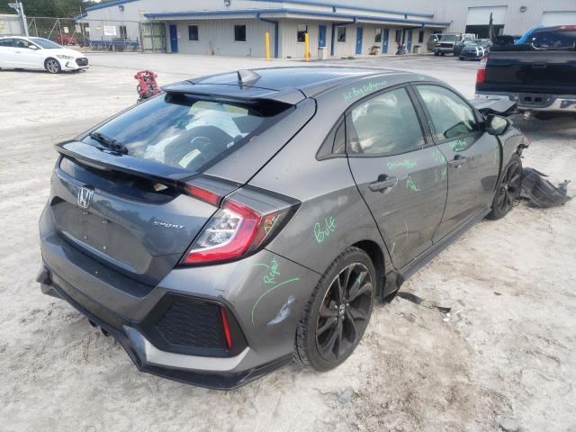 SHHFK7H47HU211941 - 2017 HONDA CIVIC SPOR CHARCOAL photo 4