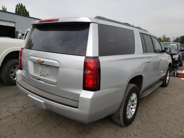 1GNSKHKC3JR356892 - 2018 CHEVROLET SUBURBAN K SILVER photo 4