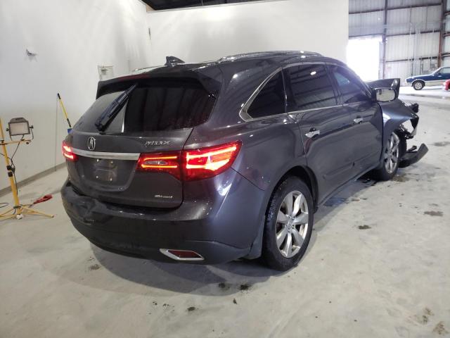 5FRYD4H91GB014694 - 2016 ACURA MDX ADVANC 黑色 照片 4