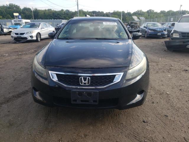 1HGCS123X9A025498 - 2009 HONDA ACCORD LX BLACK photo 9