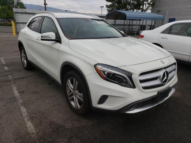 WDCTG4GB5FJ054480 - 2015 MERCEDES-BENZ GLA 250 4M WHITE photo 1