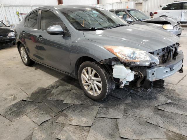 JM1BL1V79C1539369 - 2012 MAZDA 3 I GRAY photo 1