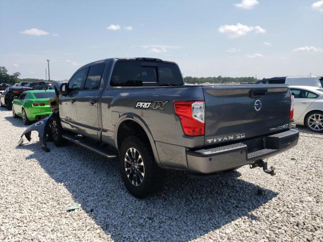 1N6AA1F44JN525288 - 2018 NISSAN TITAN XD S GRAY photo 3