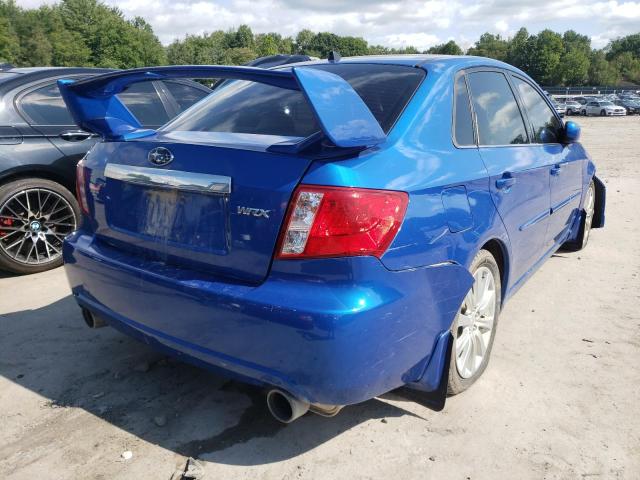 JF1GE74628G508650 - 2008 SUBARU IMPREZA WR BLUE photo 4