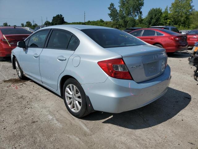 2HGFB2F9XCH503526 - 2012 HONDA CIVIC EXL Gümüş foto 3