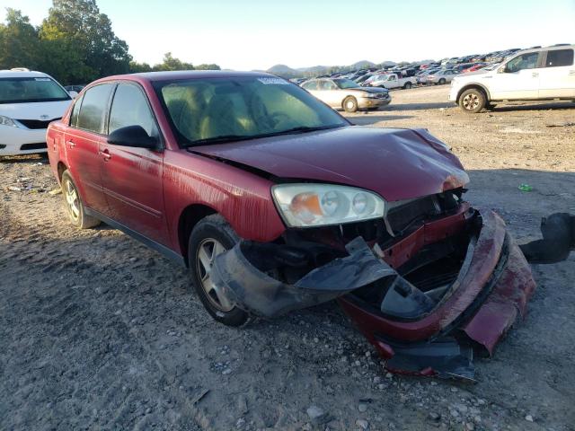 1G1ZT52825F324708 - 2005 CHEVROLET MALIBU LS RED photo 1